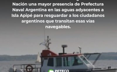 Solicita mayor presencia de PNA en aguas limítrofes con Paraguay