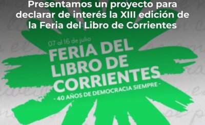 Declara de interés la XIII Feria Provincial del Libro de Corrientes