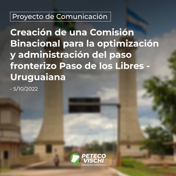 Comisión binacional para puente Paso de los Libres-Uruguayana