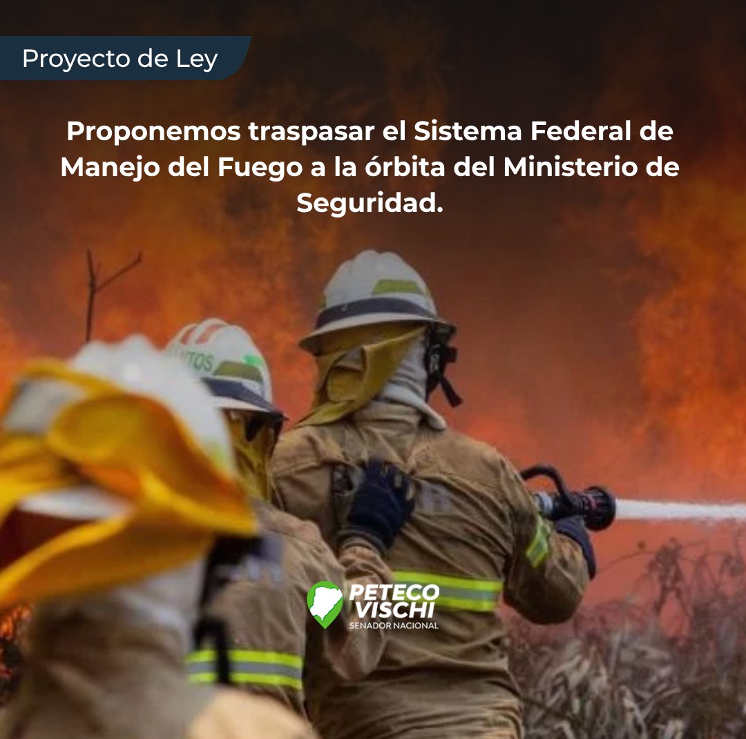 Traspasa el Sistema de Manejo del Fuego al Ministerio de Seguridad