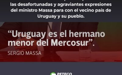 Preocupación por las expresiones de Sergio Massa