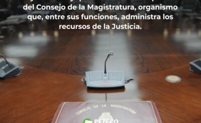 Modificación del Consejo de la Magistratura